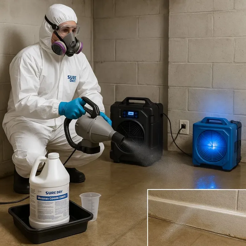 Sanitization and Odor Removal process in Windsor, ME