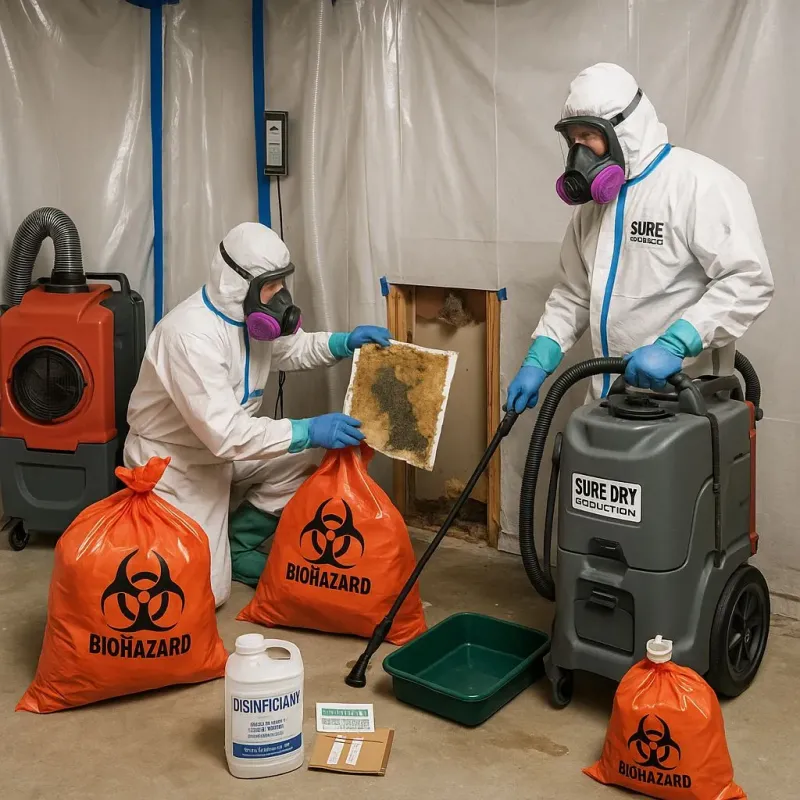 Contaminated Water Handling Protocols process in Windsor, ME